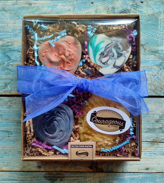 Aroma Art LOVE + Sea Sponge Gift Set