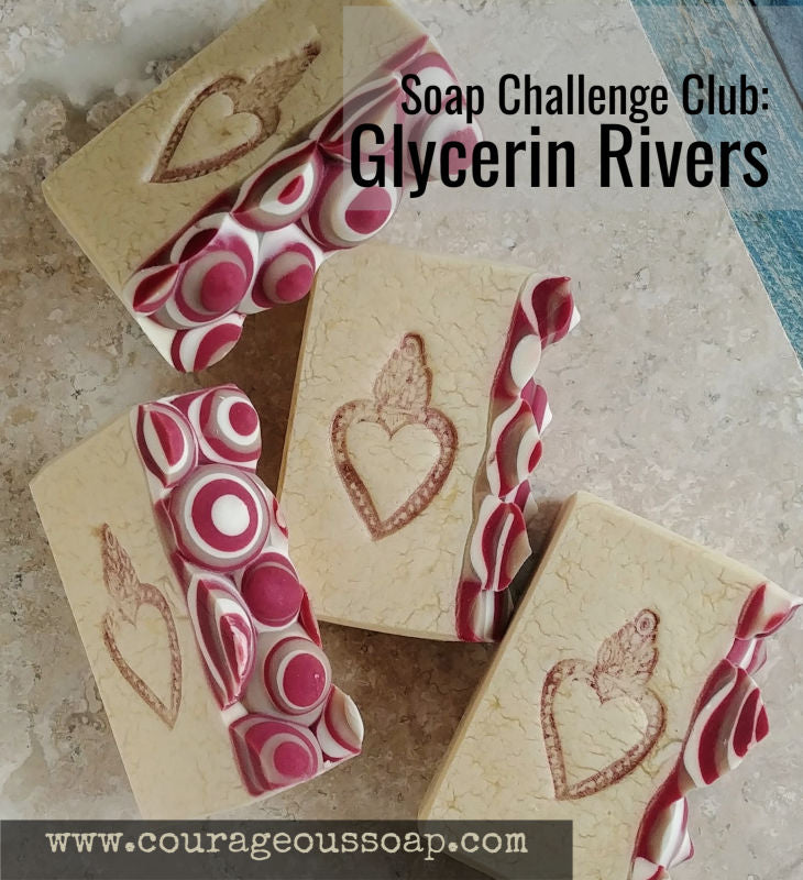 Soap Challenge: Glycerin Rivers