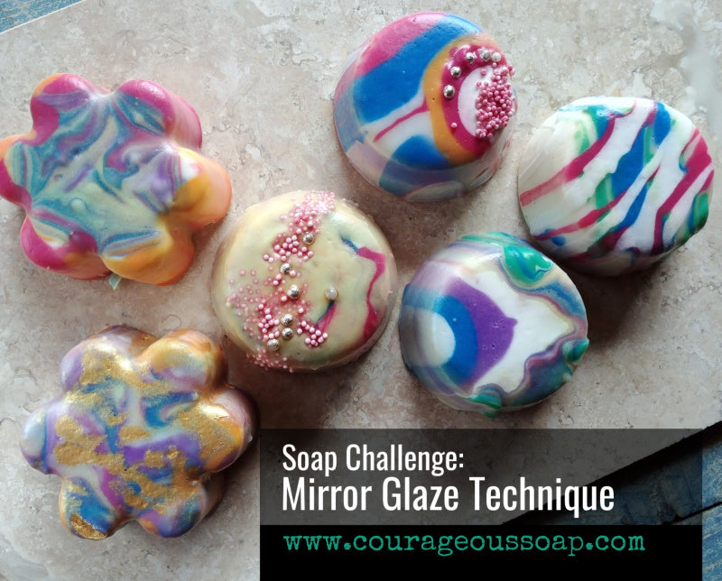 Soap Challenge: Mirror glaze